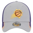 thumbnail image 2 of Men's New Era Gray/Purple Phoenix Suns Active Trim 39THIRTY Flex Hat, 2 of 6