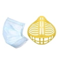 thumbnail image 4 of 3D Mouth Mask Support Disposable Breathing Assist Mask Inner Pad Bracket Breathable Valve, 4 of 9