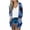 Dark Blue, variant on Lightweight Cardigans for Women 2023,Open Front Long Sleeve Shawl Collar Cardigan Floral Print Casual Kimono Tops Fall Winter Thin Coats with Pockets