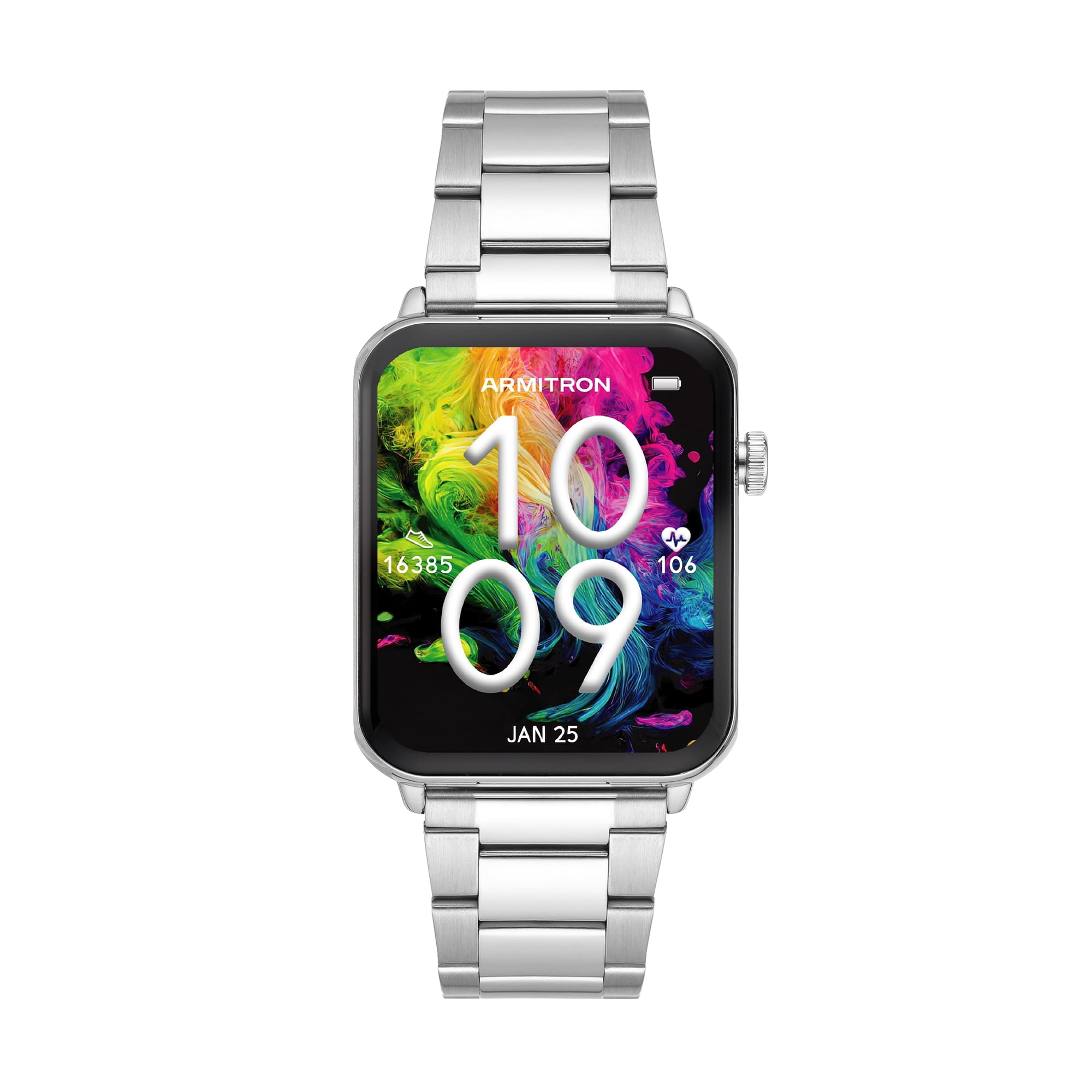 Armitron Matrix Adult 44mm Smart Watch, Silver