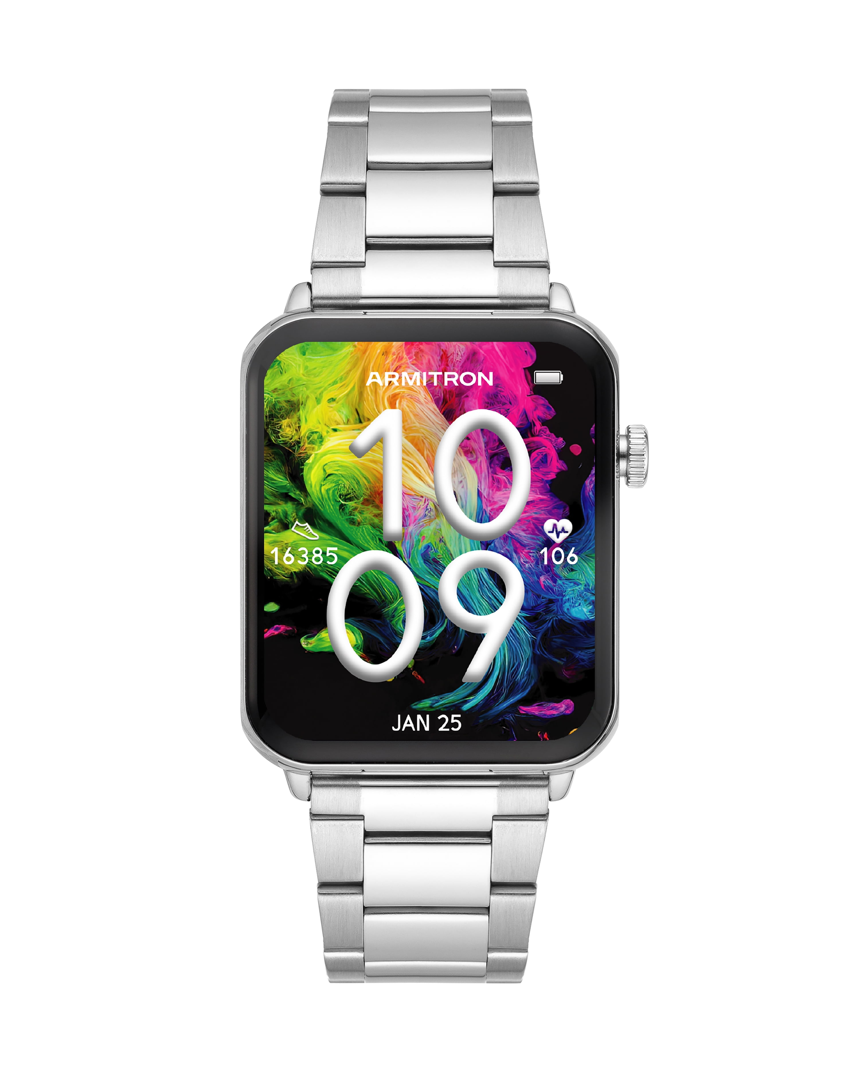 Armitron Matrix Adult 44mm Smart Watch, Silver