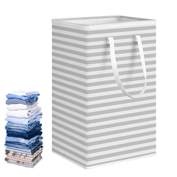 Cesta para la colada, cesta para la colada grande plegable de 75L con asa portátil, cesta para la colada impermeable, utilizada para clasificador de ropa de juguete