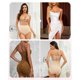 thumbnail image 2 of Bragas Shapewear FVACPJ con control de barriga para mujer, cintura alta, 2 of 6