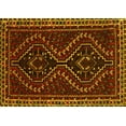 thumbnail image 1 of Ahgly Company Indoor Rectangle Persian Yellow Traditional Area Rugs, 5' x 8', 1 of 4
