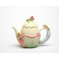 thumbnail image 2 of Ceramic Egg Shaped Teapot with Easter Rabbits 16 Ounce, 2 of 4