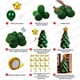 thumbnail image 5 of Kit de arco de guirnalda de globos navideños, 96 piezas de globos de árbol de Navidad para decoraciones de fiesta navideña (verde) Rojo Verde RV011031-01436SDJ, 5 of 5