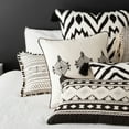 thumbnail image 2 of Loloi Rugs P0572 Black and White Chevron Throw Pillow, 2 of 4