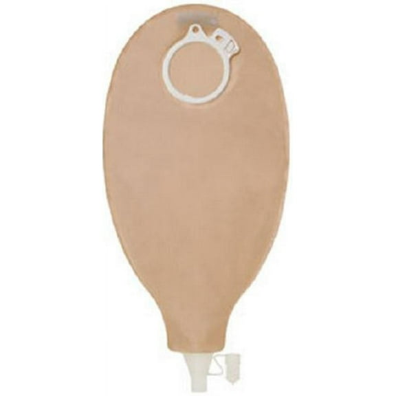 SenSura Click Magnum Filtered Ostomy Pouch, Two-Piece System, 12.5 Inch Length, Transparent, Drainable, Red Code, 10 Count