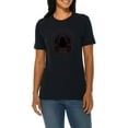 thumbnail image 3 of Oversized Spider Drop Graphic Design Deluxe Jersey T-Shirt - Navy 2XL, 3 of 4