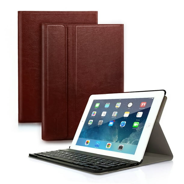 iPad Air 2 Keyboard Case iPad 6 (Model A1566 A1567 A1600) Smart Stand