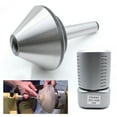 thumbnail image 2 of Fichiouy 4"/100mm MT3 Lathe Live Center Morse Taper Precision 75° Bearing Bull Nose Tool Bit, 2 of 10