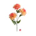 thumbnail image 2 of Artificial Peony Flowers for Vase, 3 Dahlias Artificial Flowers for Vintage Decor, Table Centerpieces, Entryway and Home Decor, #03, 2 of 6
