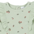 thumbnail image 5 of Gerber Baby Girl Romper with Ruffles, Sizes Newborn - 24 Months, 5 of 8