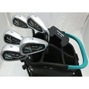 Mens RH Complete Golf Club Set Driver, Fairway Wood, Hybrid, Irons, Putter & Deluxe Stand Bag Superior Quality Right Handed Golf Equipment