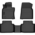 thumbnail image 3 of Auxko All Weather Floor Mats Fit for Toyota Camry Hybrid 2018-2024 TPE Rubber Liners Set Camry Hybrid Accessories All Season Guard Odorless Anti-Slip Floor Mats 2 Row, 3 of 7