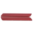 thumbnail image 1 of Yctze Saddlebag Reflector, ABS Pair Of Saddlebag Reflector Latch Cover  Warning Small Size, 1 of 8