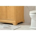 thumbnail image 5 of Elegant Decor Americana 30" Aluminum MDF Single Bathroom Vanity in Natural Wood, 5 of 8