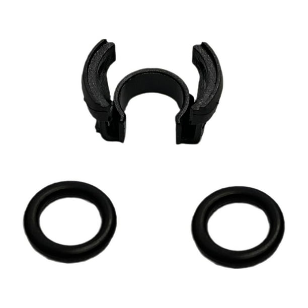 Abrazadera de tubo de condensación de a/C, sujetador de tubería de condensador 88718-1E150 con anillos, abrazadera de tubo de refrigeración para
