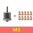 thumbnail image 2 of Adaptador de Remachadora Manual para Placa de Matrícula Metálica, Instalación Sencilla, 11 Piezas M3, 2 of 7