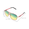 thumbnail image 4 of Shisuyan Fishing Polarized Sunglasses PC Red for Outdoor Activities 1Pack, 4 of 8