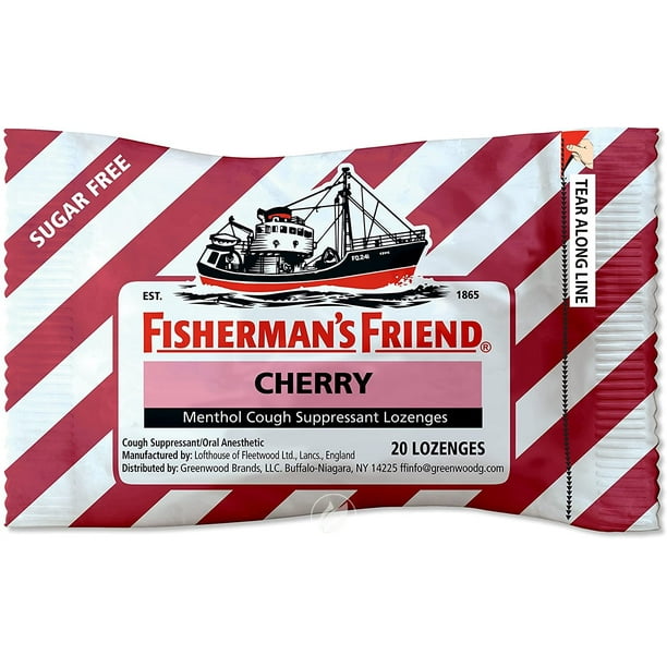 (96 Pack) Cough Drops by Fisherman's Friend, Cough Suppressant and Sore