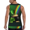 thumbnail image 3 of Haiem St. Patrick's Day4 Men Workout Tank Top Gym Bodybuilding Sleeveless Muscle T Shirts Athletic Tank Breathable Workout Shirt-Small, 3 of 9
