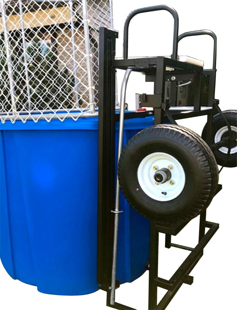 EZ Dunker Portable Commercial Dunk Tank Booth, Wingless Blue