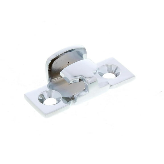 Speedway Motors Chrome Hood Hold Down Clip for Center Hood Hinge Strip Compatible with 1932–36 Ford, OEM Reproduction Fit for Passenger Car and Pickup Front and Rear Panels