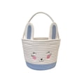 thumbnail image 2 of Linnome Easter Woven Storage Basket with Egg Decor,Portable Organizer for Home Sundries and Holiday Party Supplies, 2 of 6
