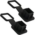 thumbnail image 1 of 2 piezas de cubierta para gancho de remolque, tapón antipolvo para enganche de remolque, cubierta de goma para gancho de remolque para tubo receptor, 2 pulgadas, clase 3 4 5, negro 51 mm, 1 of 1