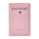 thumbnail image 3 of Bolsa de pasaporte RFID sencilla, linda funda de tarjeta con cremallera de color sólido, funda protectora de PU antimagnética para boletos de avión, soporte para pasaporte, 3 of 3