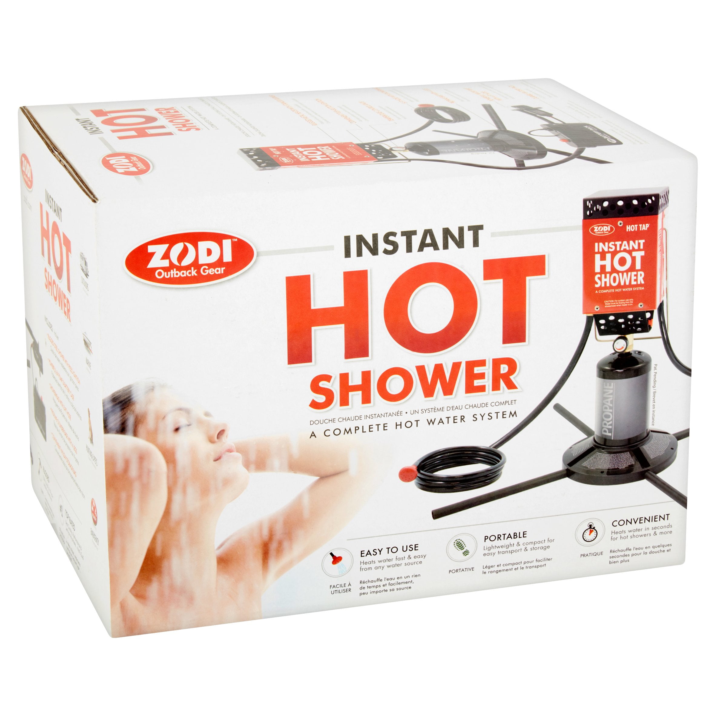 portable hot shower – Compra portable hot shower con envío gratis en  AliExpress version