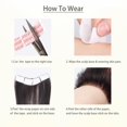 thumbnail image 5 of Juego de peines de peinado de 3 piezas para mujeres - Cepillo de burla Cepillo de borde de peine de cola de rata para alisar y peinar el cabello (púrpura), 5 of 5