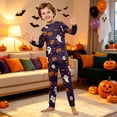 thumbnail image 6 of Matching Family Halloween Pajamas Set - 2026 Cute Ghost & Pumpkin Print Two-Piece Sleepwear Pjs - Family Matching Pajamas Soft Holiday Loungewear Halloween Matching Pajamas for Family, 6 of 6