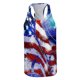 thumbnail image 4 of Camiseta sin mangas con estampado digital 3D del Día de la Independencia de verano para hombre Pompotops  oipoqjl30488, 4 of 5