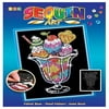 Sequin Art Blue, Ice Cream Sundae, Sparkling Arts and Crafts Picture Kit, Creative Crafts