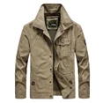 thumbnail image 2 of Chaquetas de primavera y otoño para hombre, abrigos, chaqueta militar ajustada, chaqueta impermeable para hombre, chaqueta de senderismo para exteriores, chaqueta cortavientos para hombre, 2 of 5