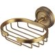 thumbnail image 1 of 1 soporte para jabón de latón macizo para pared de baño, soporte para bandeja de cesta para jabón antiguo vintage para baño doméstico, 1 of 4