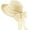 Beige, variant on Women Floppy Sun Hats Fashionable Summer Wide Brim Cap BeachStraw Hat UV UPF50 Travel Packable