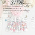 thumbnail image 3 of LUOGENLI Dresses For Girls Size 6 Summer Toddler Girls Summer Ruffles Sleeveless Floral Prints Ribbed Fashion Dress Clothes Dresses For Girls 8-10 Cute Girls Dresses Size 7 Summer 3-4 Years, 3 of 7