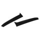 thumbnail image 2 of embellecedor alerón cubierta automóviles 2PCS Embellecedor lateral de ventana trasera Negro brillante Reemplazo para 7 R Variant Wagen 2014-2017 Unbranded 1616210134611, 2 of 8
