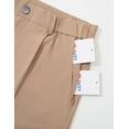 thumbnail image 4 of Men's Golf Dress Pants 31" Lightweight Straight Fit Stretch Casual Pants Quick Dry Breathable with 5 Pockets Dark Khaki 42, 4 of 7