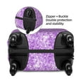 thumbnail image 4 of Fotbe Lilac Glittering Luggage Cover Protector,Suitcase Protector,Scratch and Dirt Resistant,Fits 18-32 Inch Luggage-Large, 4 of 9