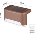 thumbnail image 2 of Deck Lights Outdoor 16 Pack, Waterproof Led  Lights for Stairs, Fence, Yard, , and Pathway, 2 of 8
