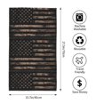 thumbnail image 2 of Fotbe American Flag with Desert Camouflage Toalla Premium con Patrón, Toalla de Microfibra de Secado Rápido, Ligera y Altamente Absorbente (27.5x16in), Ideal para Uso Diario, 2 of 6