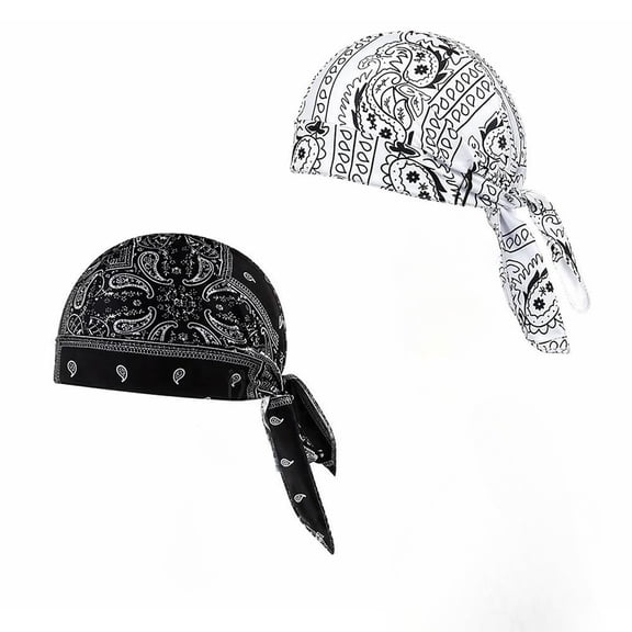 Cooling Headscarf Cap Breathable Sweat Wicking Lightweight Stretch Bandana Outdoor Cycling Running