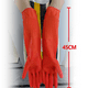thumbnail image 5 of Guantes de látex para lavar platos, extra largos, gruesos, antideslizantes, para cocina, tareas domésticas, limpieza de automóviles, ropa, guantes de goma, guantes rojos, 5 of 5
