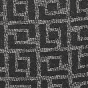 Black Geo Jacquard