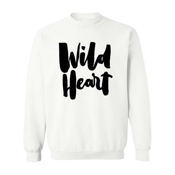 Wild Heart. Sweatshirt Women -Image by Shutterstock, Female Medium