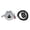 White, variant on YAHHU 85mm 3 in 1 GPS Speedometer 0-160 MPH Odometer Gauge OLED Display for RV Boat Car White